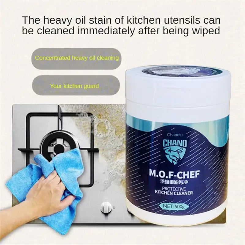 Concentrated heavy oil stain net 50g kitchen range hood strong oil stain removal cleaning agent