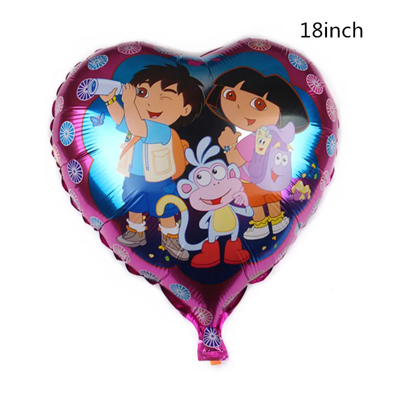 Dora the Explorer Birthday Party Supplies Party Decoration Disposable Party Tableware Paper Plate Dora Party Decoration Supplies