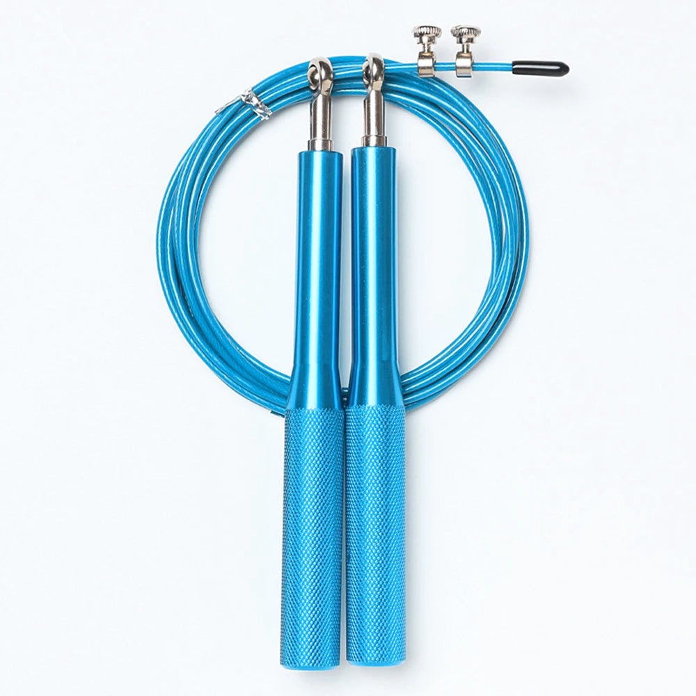 Crossfit Jump Rope Professional Speed Steel Wire Skipping Rope Fitness Workout Training Equipement MMA Boxing Home Exercise