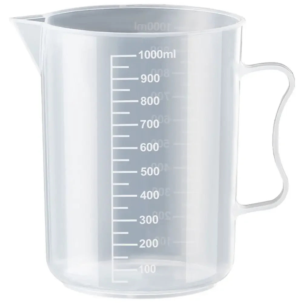 100-5000ml Thickened Plastic Measuring Cup with Scale Food Grade Measuring Cup Experimental Measuring Cup Beaker Plastic Cup