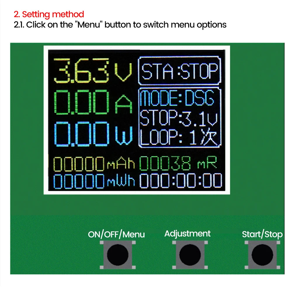 Type-C LCD 4/1 Channel Display Battery Capacity Tester MAh Lithium Digital Battery Detector Module For 18650 Battery Tester