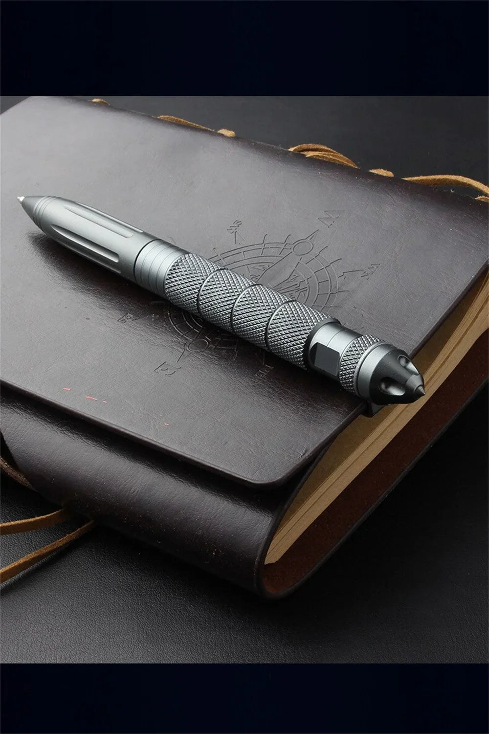 High Quality Steel Anti Skid Portable Self Defense Pen Aluminum Glass Breaker Survival Tool Multi Functional Tactical Pen