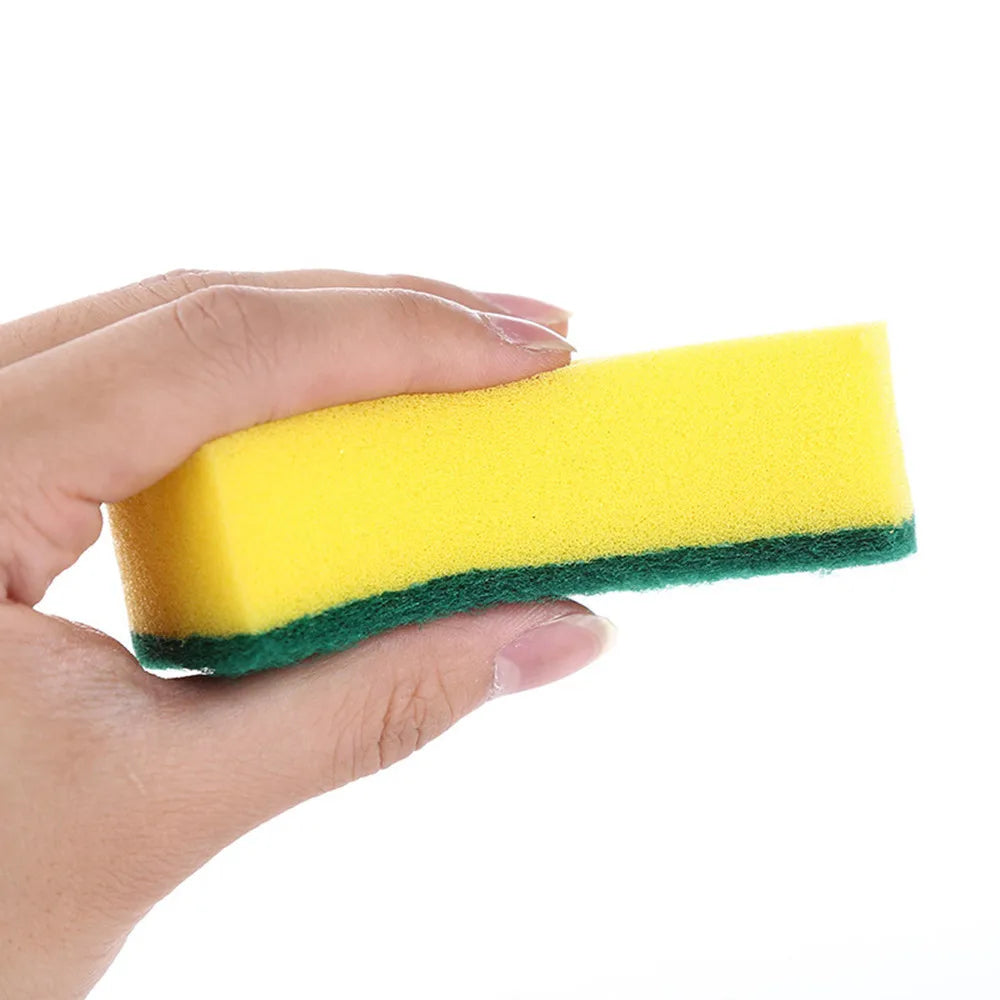 20/30pcs Dishwashing Sponge Kitchen Nano Emery Magic Clean Rub Pot Rust Focal Stains Sponge Removing Cleaning Brush Sponges