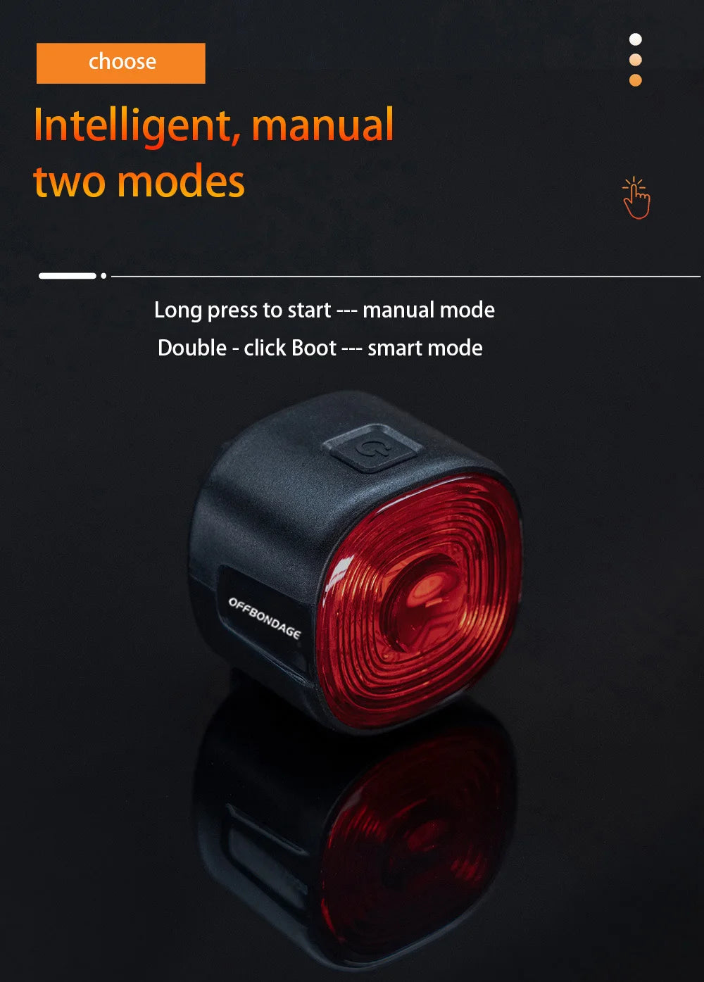 OFFBONDAGE Bicycle Light Front Bike Light 8000mAh Waterproof Flashlight USB Charging MTB Road Cycling Lamp Accessories