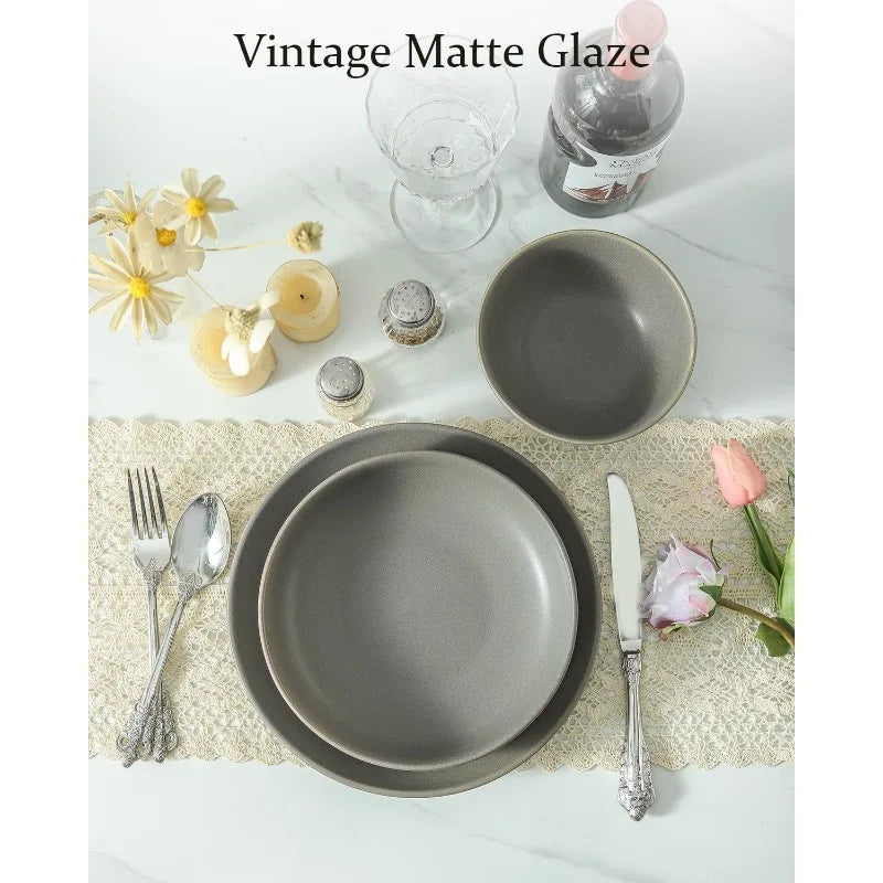 Dinnerware Sets, Ceramic Plate and Bowl Sets