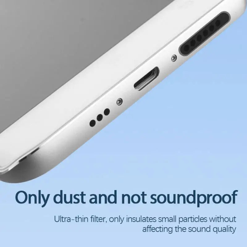 10/14/24Pcs for Phone Speakers Mesh Anti Dust NetSpeaker Dustproof Sticker Protective Film Cover for 12 11 13 Max