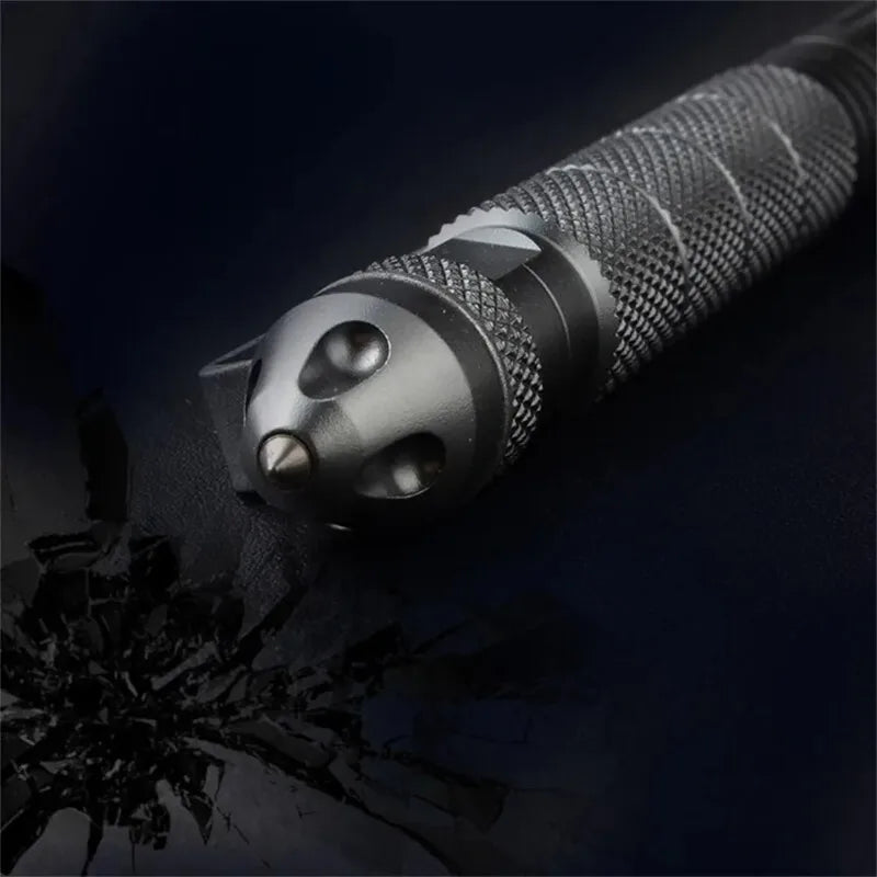 High Quality Steel Anti Skid Portable Self Defense Pen Aluminum Glass Breaker Survival Tool Multi Functional Tactical Pen