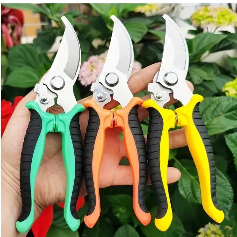 Horticultural Scissors Bird Beak Shape Branch Pruning Labor Saving Pruning Stainless Steel Picking Multifunctional Fruit Scissor