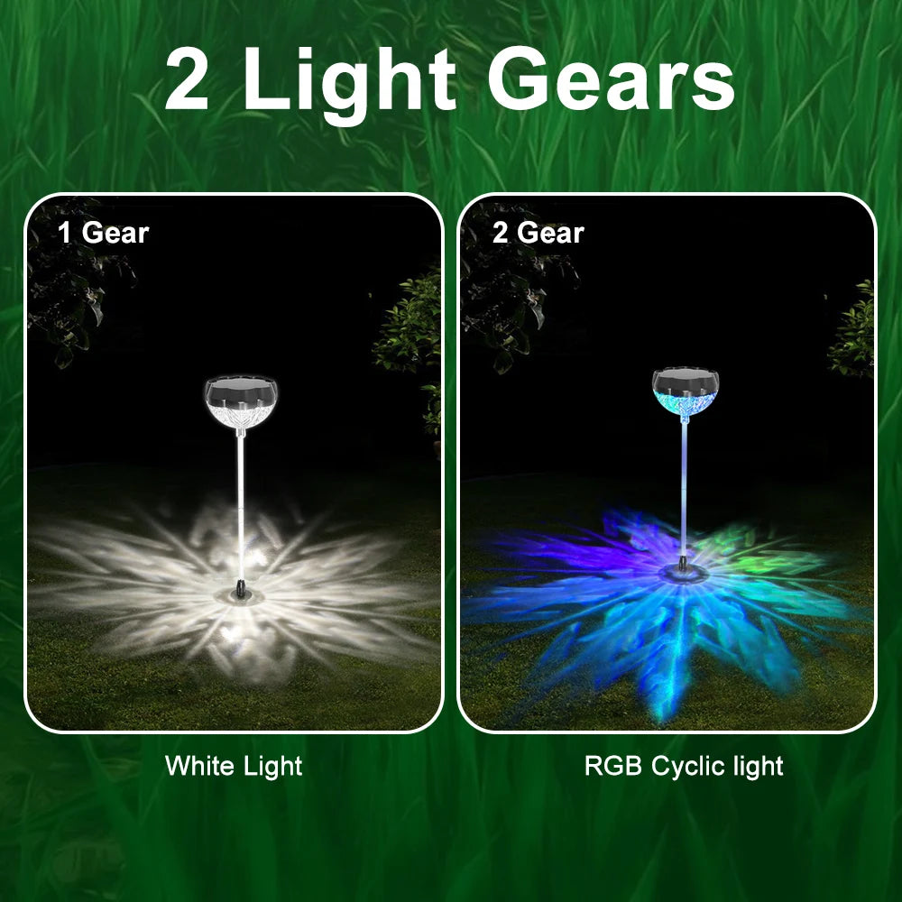 Solar Pathway Lights Outdoor Solar Pathway Garden Lamp Waterproof Landscape Lights Walkway Driveway Lawn Patio Garden Decor