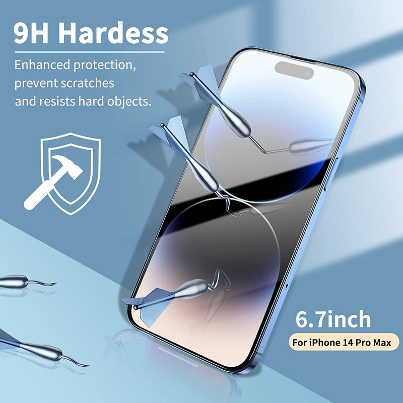 3/5PCS Glass Screen Protector Phone Case for IPhone 12 11 13 14 15 16 Pro Max Mini XS XR X 8 Plus 16Pro 15Pro IPones Front Cover