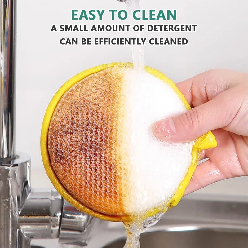 Dishwashing Sponge Reusable Washable Sponges Double Side Magic Sponge To Wash Dishes Useful Things for Kitchen Clean Tools