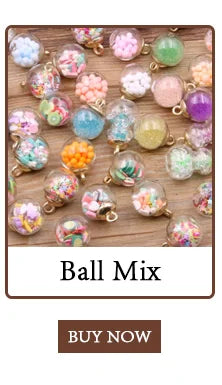 10Pcs 10X20MM 6 Color Colored Cotton Candy Earring Charms Diy Findings Kawaii 3D Keychain Bracelets Pendant For Jewelry Making