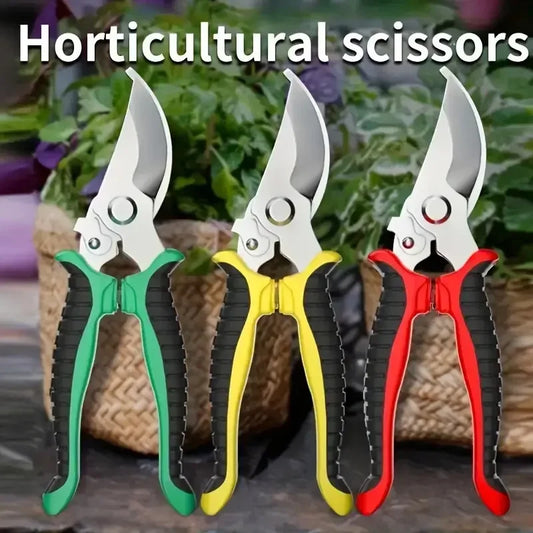 Horticultural Scissors Bird Beak Shape Branch Pruning Labor Saving Pruning Stainless Steel Picking Multifunctional Fruit Scissor