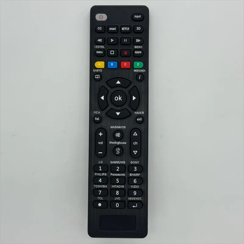 RCG008 Replacement Universal Remote Control for LG For Sony for Samsung for Panasonic ForToshiba For Phili ps with Light