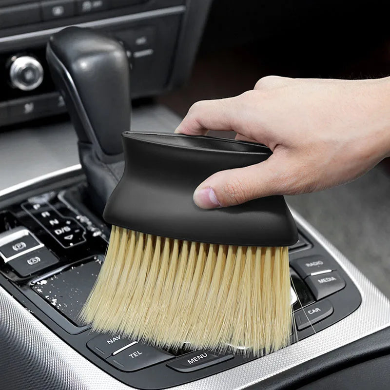 Car Cleaning Soft Brush Dashboard Air Outlet Detailing Sweeping Dust Tools For MG HS 2022 ZST ZS MG3 MG5 MG6 MG7 GT GS Hector ZX