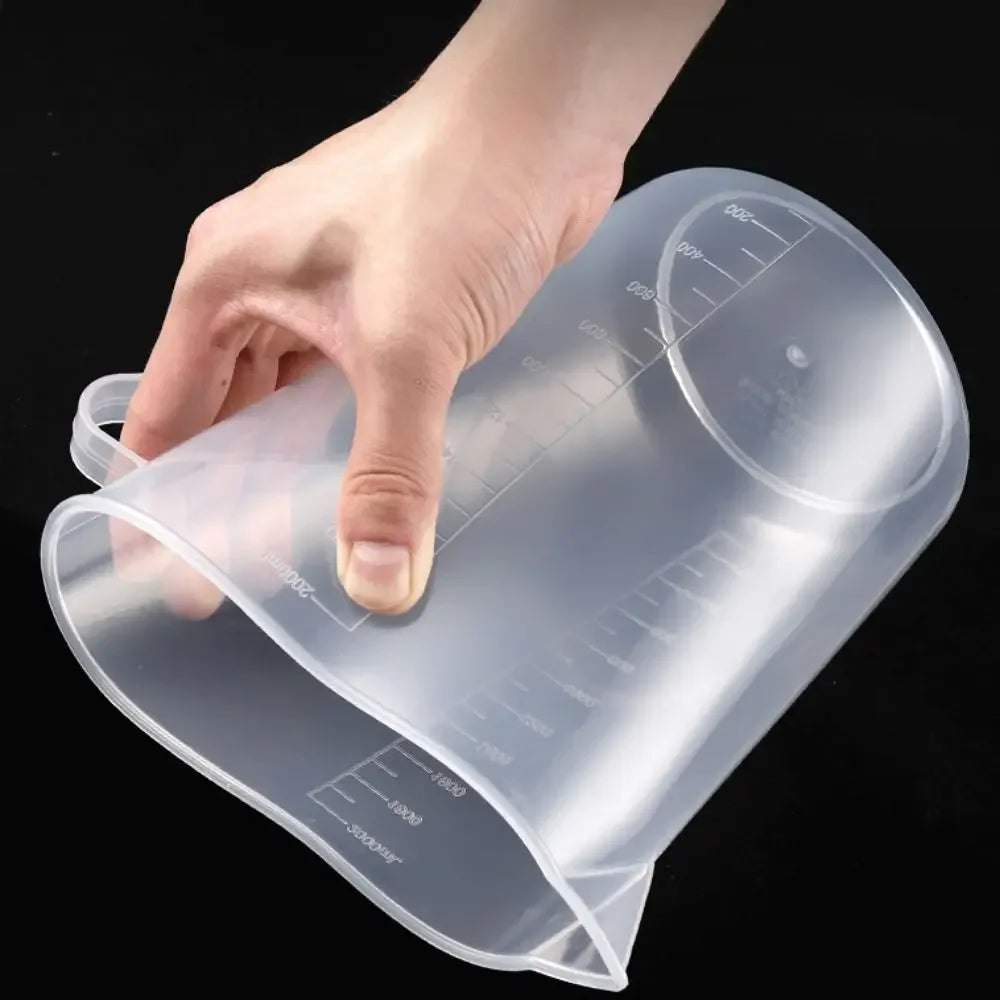 100-5000ml Thickened Plastic Measuring Cup with Scale Food Grade Measuring Cup Experimental Measuring Cup Beaker Plastic Cup