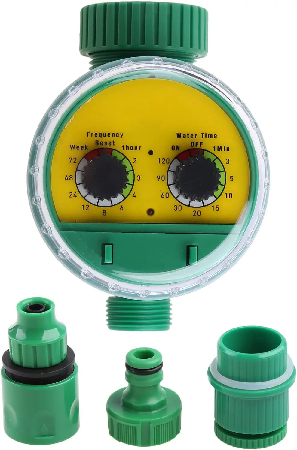 Green Outdoor Plastic Garden Electronic Automatic Watering Hose Irrigation Timer Faucet Water Hose