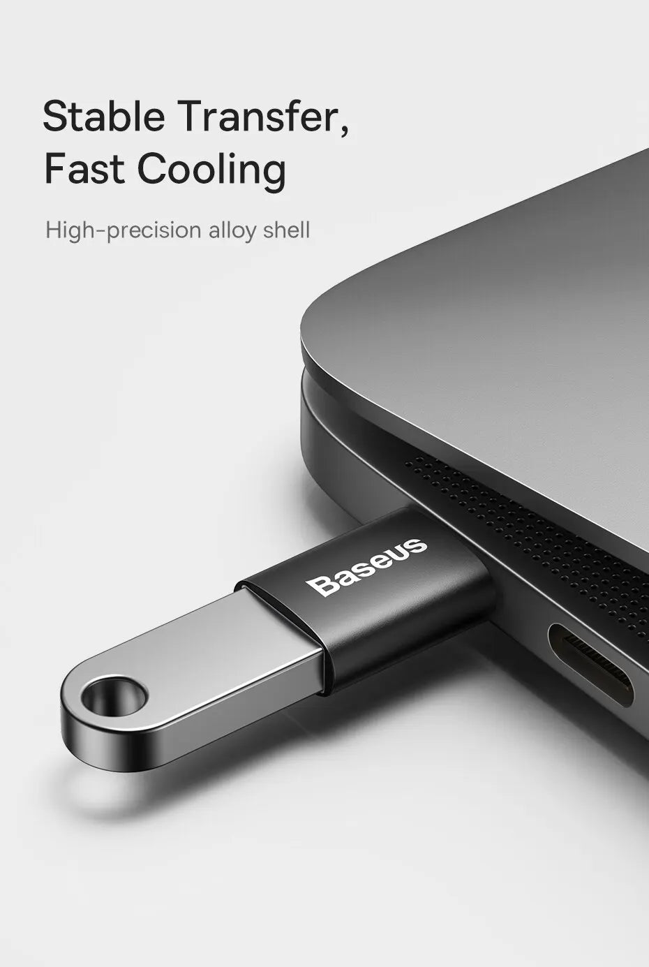 Baseus USB OTG Data Transfer Adapter Type C Female to USB Male Converter Fast Charging Adapter For Laptop Macbook Samsung