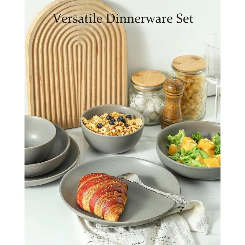 Dinnerware Sets, Ceramic Plate and Bowl Sets