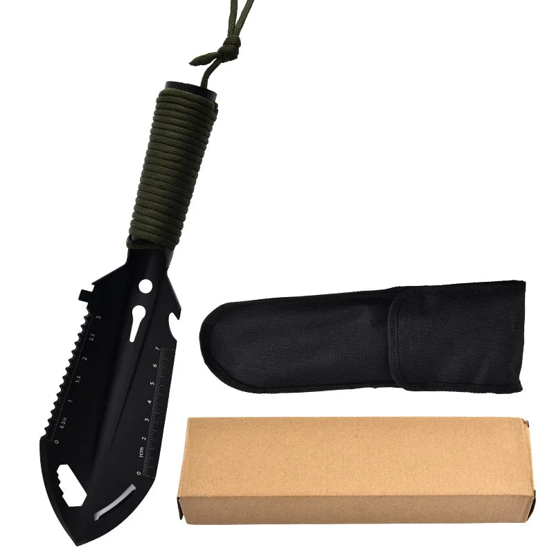 Shovel Multifunctional Ordnance Shovel Survival Outdoor Equipment Garden Tool Shovel for Portable Camping Hiking Traveling