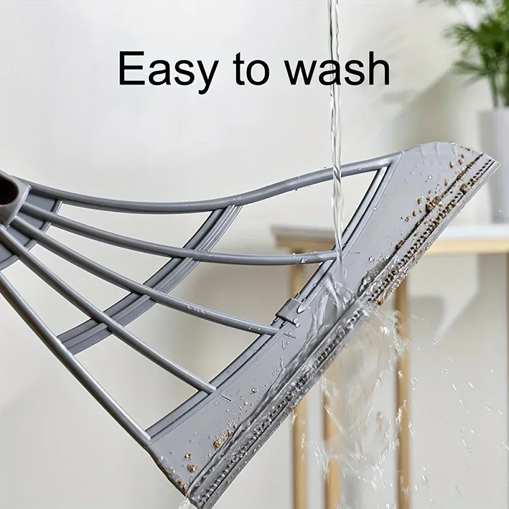 Environmentally friendly black technology magic silicone lazy broom cleaning floor wipers multifunctional durable cleaner