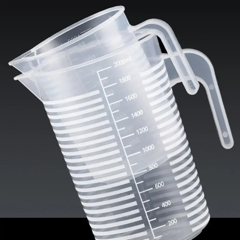 100-5000ml Thickened Plastic Measuring Cup with Scale Food Grade Measuring Cup Experimental Measuring Cup Beaker Plastic Cup