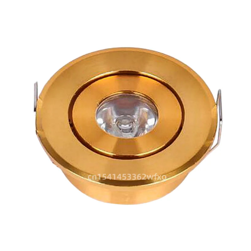 Dimmable LED downlight anti-glare spotlight 1W/3WAC110V-220V embedded ceiling light New mini home decorative light