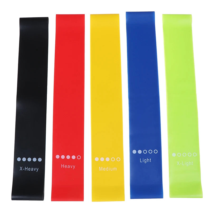 Crossfit Workout Resistance Bands Fitness Elastic Rubber Bands Training Workout Mini Bands Home Gym Home Yoga Strength Equipment