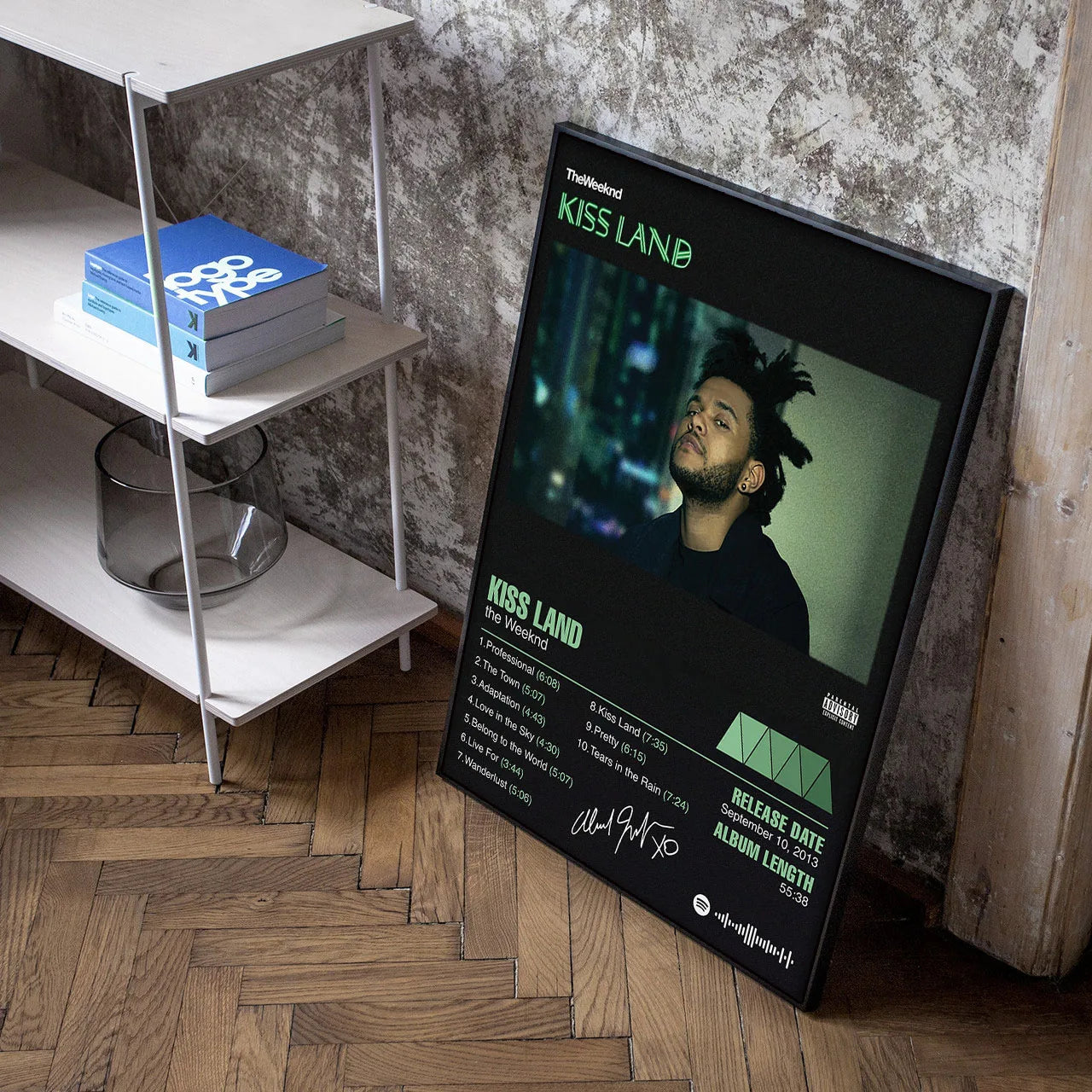 Music Hot Album Star The Weeknd Starboy Poster Hip Hop Posters for Living Room Canvas Painting Art Home Wall Decor Picture