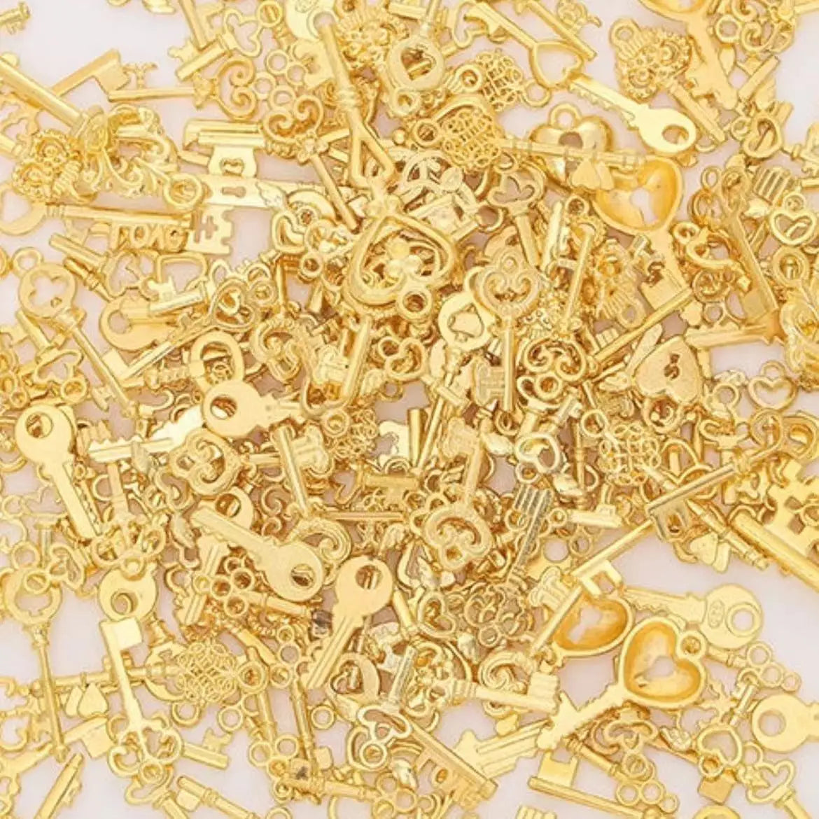 Vintage 30 pcs  Antique bronze Mixed Styles key Charms key Pendants DIY Jewelry for Necklace Bracelet Making Accessaries