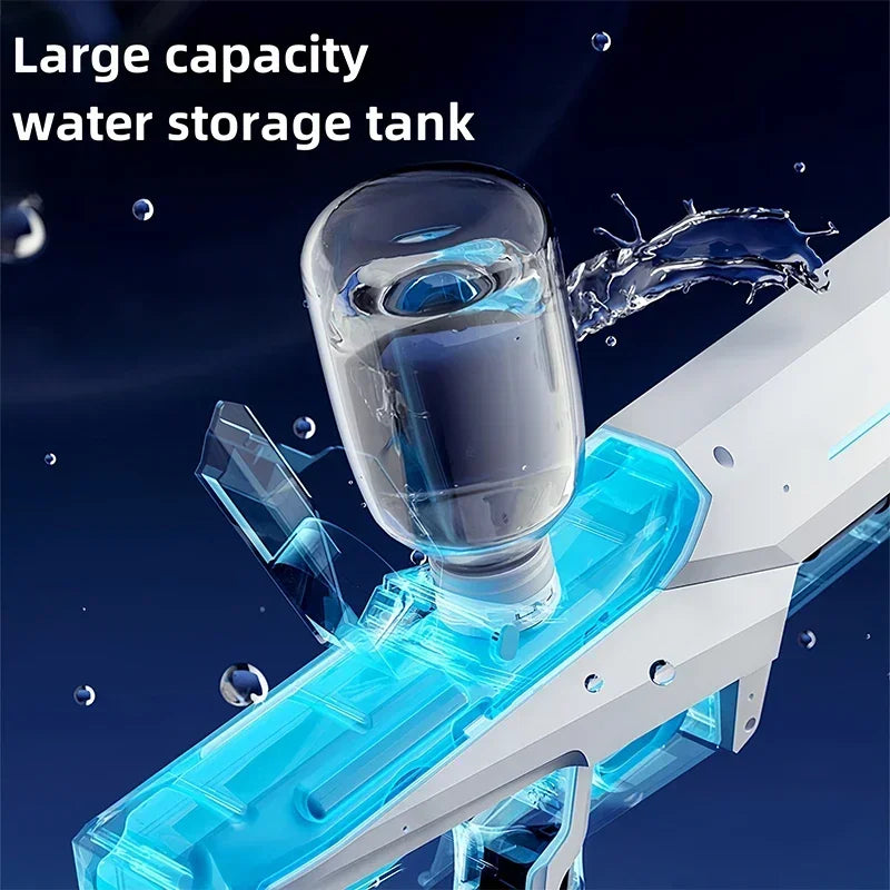 Electric continuous water gun for children's toys, automatic water absorption, strong water spray, high-pressure water spray gun