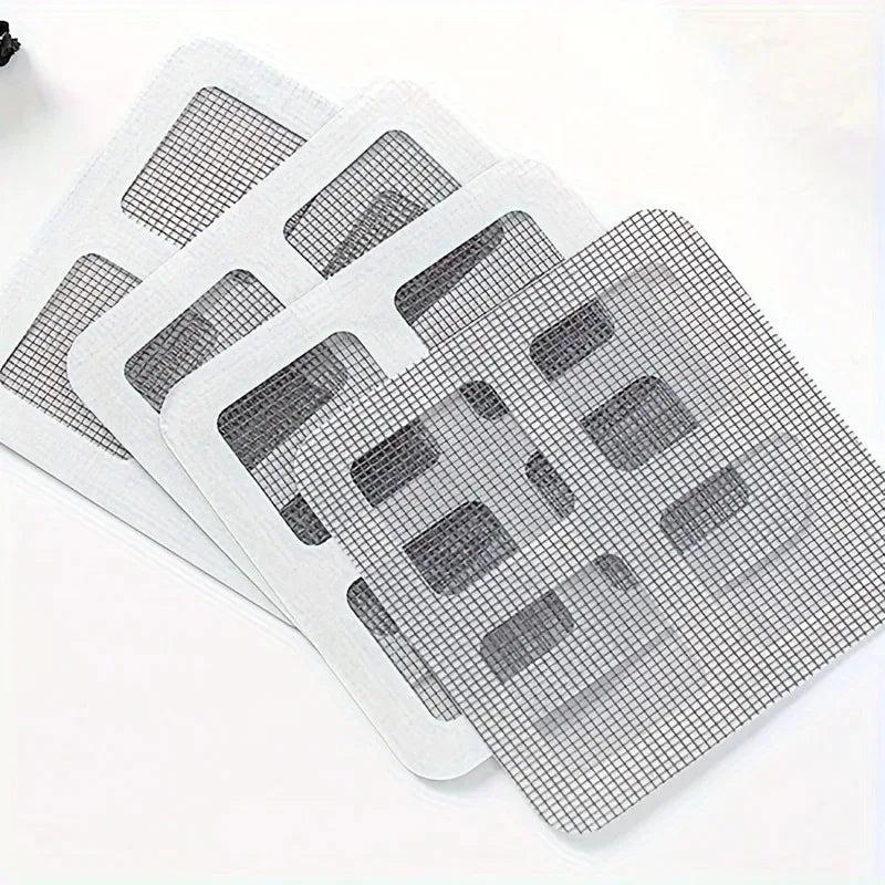 6-18pcs Toilet bathroom  kitchen floor drain filter screen anti clogging sewer grid sewer insect proof hair filter screen