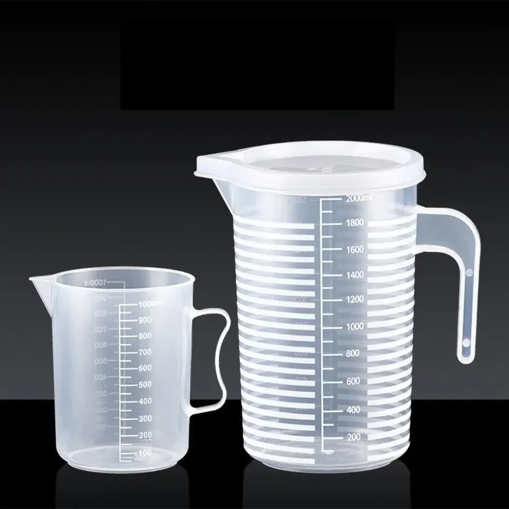 100-5000ml Thickened Plastic Measuring Cup with Scale Food Grade Measuring Cup Experimental Measuring Cup Beaker Plastic Cup