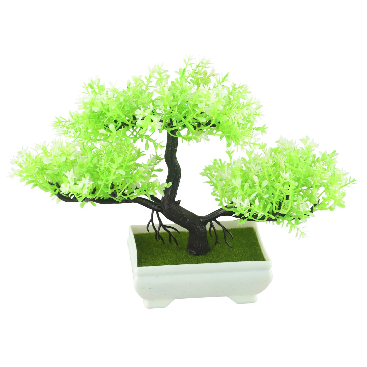 Fake Plant Flowers Potted Ornaments Artificial Plants Bonsai Small Tree Pot For Home Festival Wedding Decoration Accessories