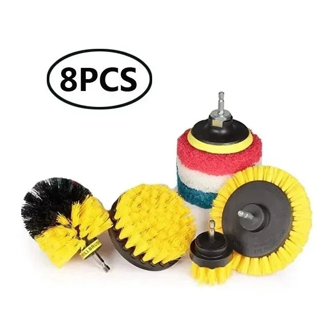 Electric Drill Household Multifunctional Kitchen Bathroom Carpet Ceramic Tile Polishing Cleaning Disc Brush