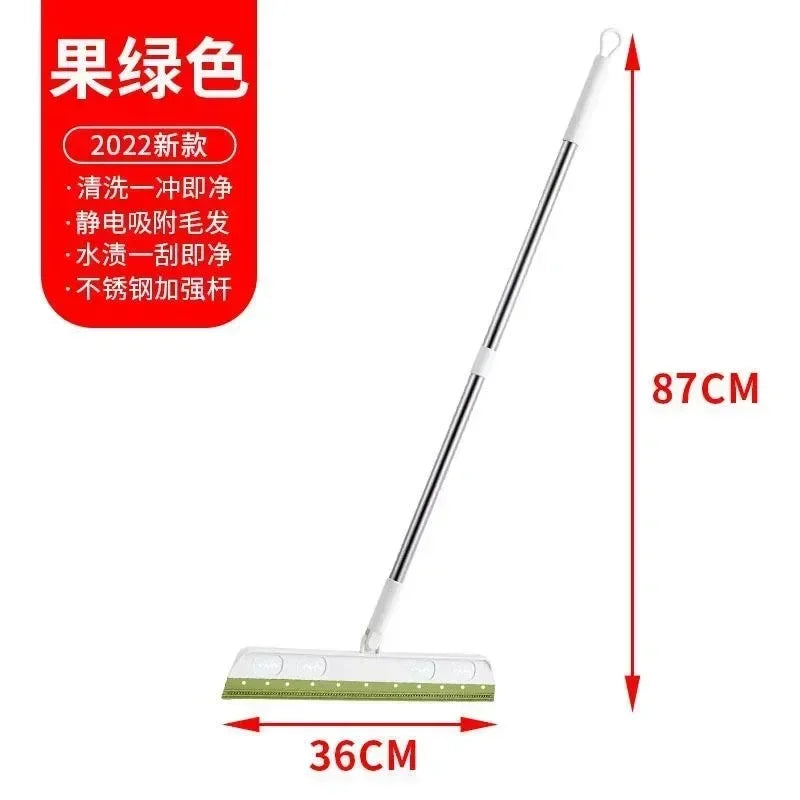 Magic Silicone Broom Lengthen Floor Cleaning Squeegee Pet Hair Dust Brooms Bathroom Floor Wiper Household Multifu Cleaning Tools