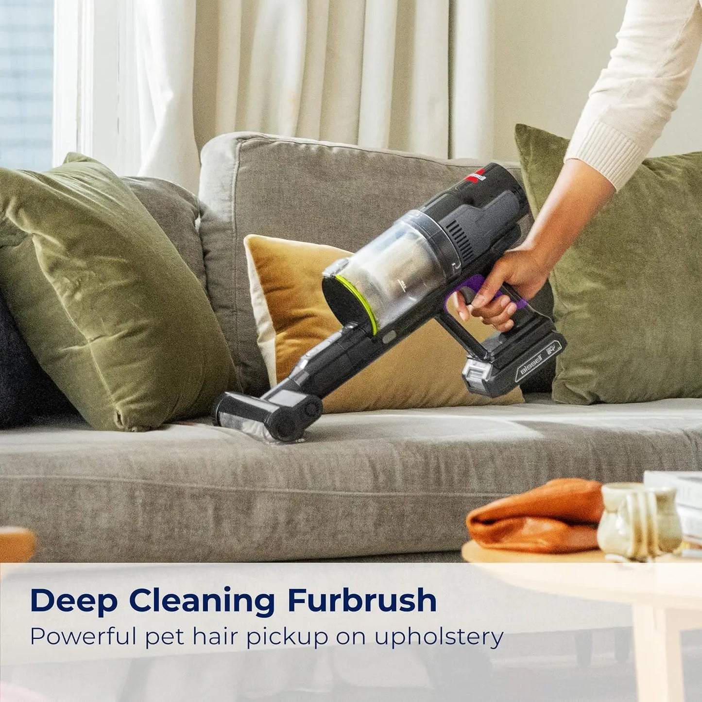 CleanView XR Pet 300w Lightweight Cordless Vacuum w/ Removable Battery, 40-min runtime, Deep-Cleaning Furbrush & Tangle-Free Bru