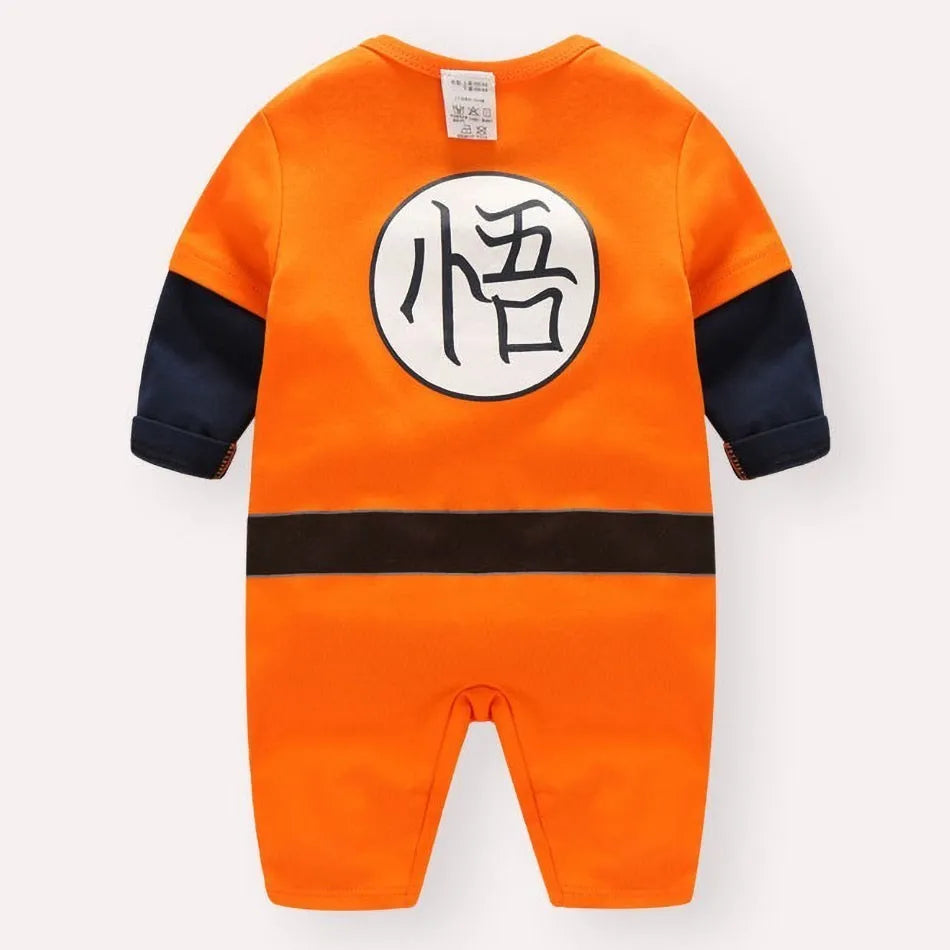 0-18 Months Anime Baby Rompers Newborn Cosplay Costume Infant Akatsuki Nezuko Tanjirou Cotton Clothes Boys Girls Kids Outfit