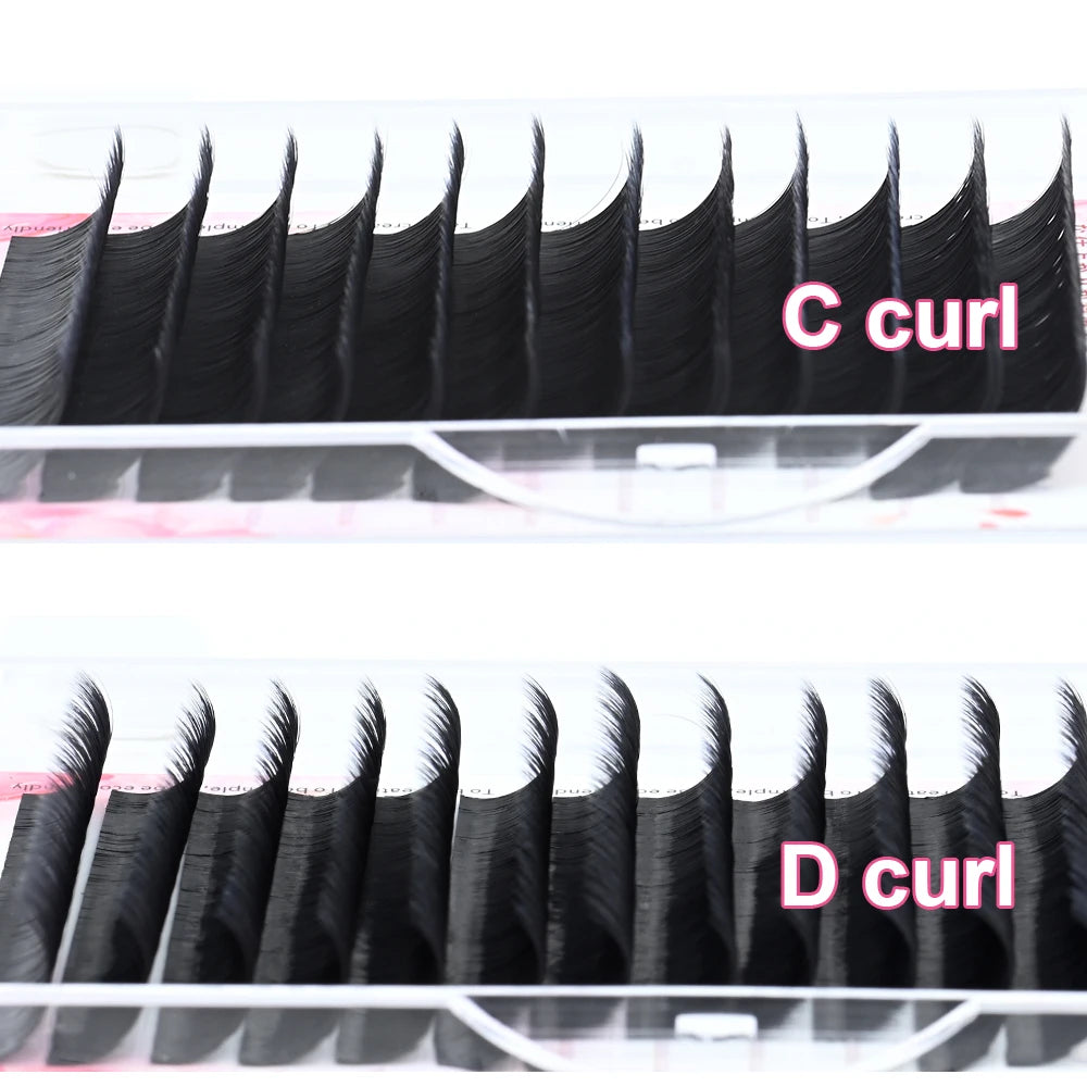 NAGARAKU Eyelashes Auto Fans Eyelash Extensions Bloom Eyelash Natural Soft Mega Volume Lashes