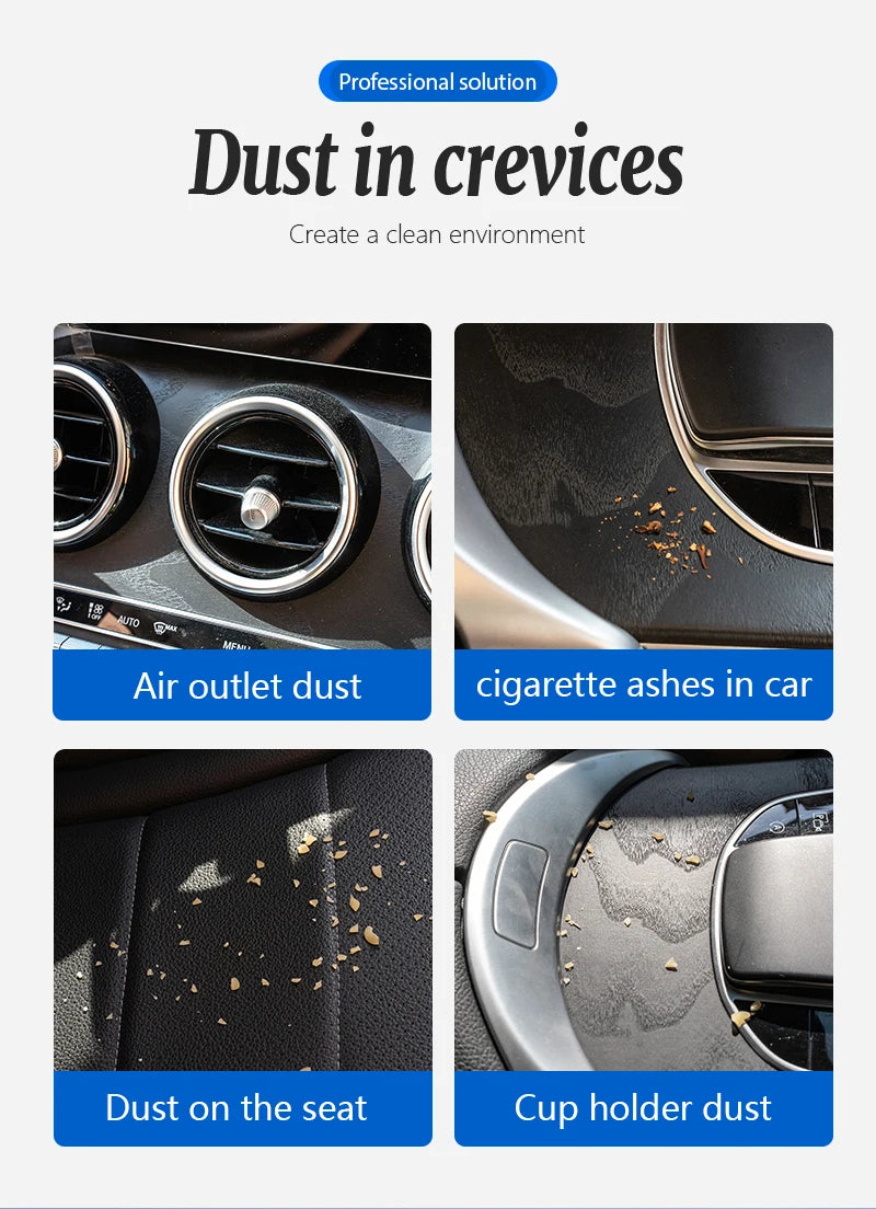 Car Cleaning Soft Brush Dashboard Air Outlet Detailing Sweeping Dust Tools For MG HS 2022 ZST ZS MG3 MG5 MG6 MG7 GT GS Hector ZX