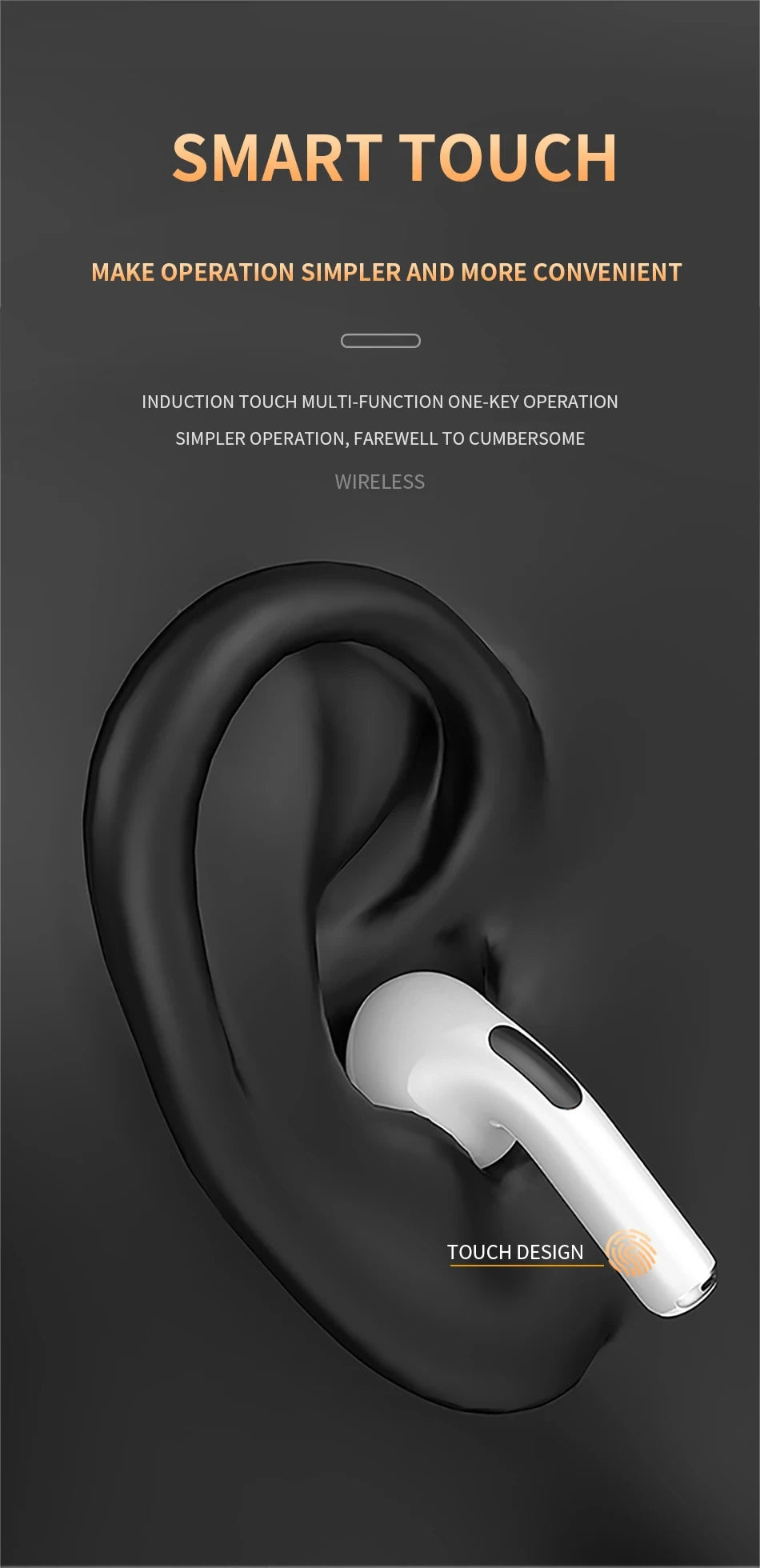 NEW Original Air Pro 6 TWS Wireless Headphones Fone Bluetooth Earphones Mic Pods In Ear Earbuds Earbuds Sport Headset For Xiaomi