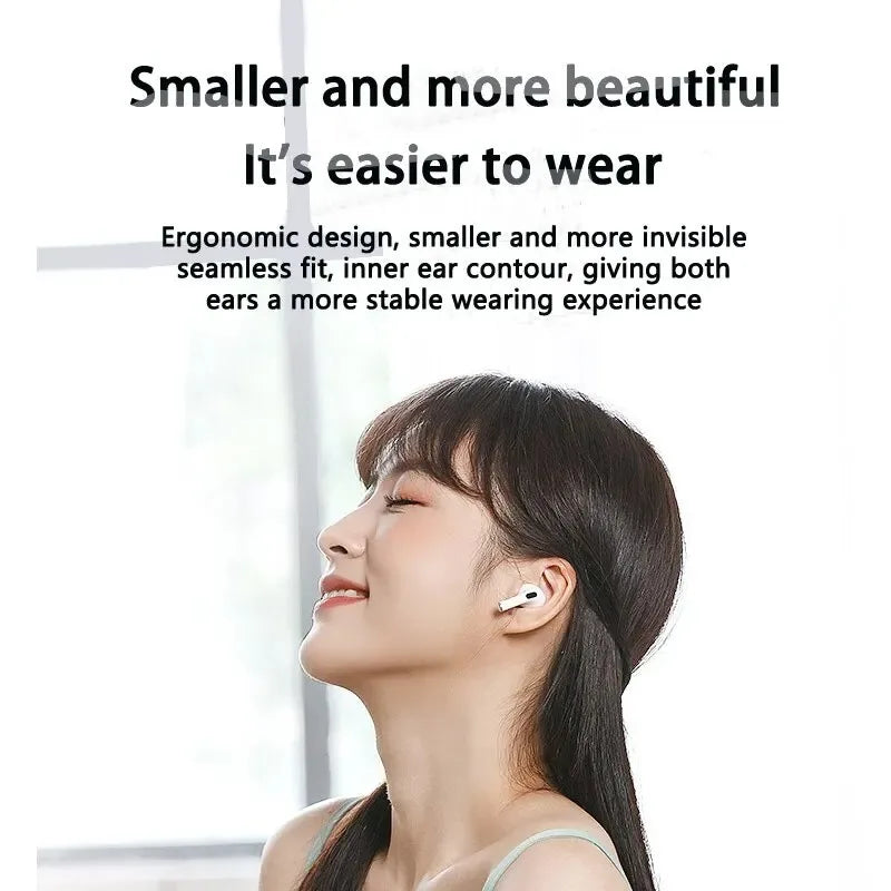 Pro4 TWS Bluetooth Earphones 9D Stereo Wireless Headphones InEar HiFi Earbuds HandsFree Headset With Microphone For Xiaomi