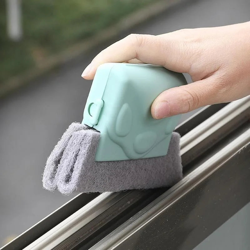 Window Groove Cleaning Cloth Kitchen Cleaning Window Cleaning Brush Windows Slot Cleaner Brush Clean Window Slot Clean Tool