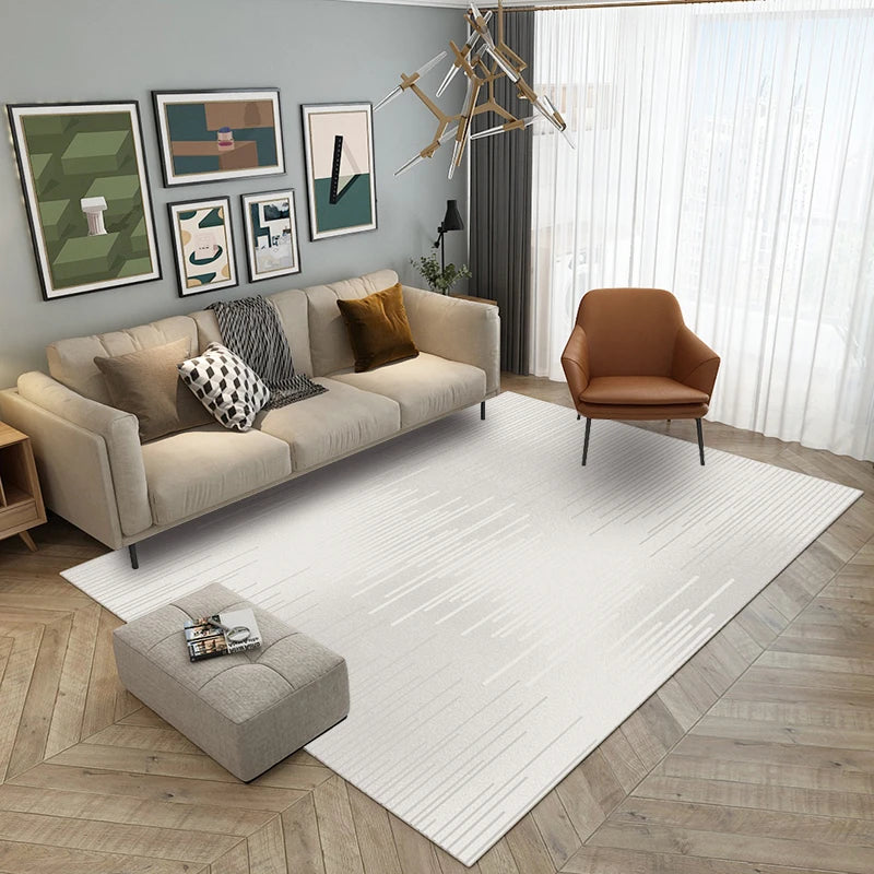 Modern Minimalist Gray Living Room Large Area Carpet Lounge Rug Home Decor Mat  Non-slip Carpets High Quality Rugs for Bedroom