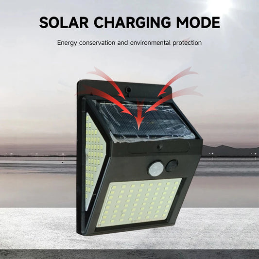 42/144/230 LEDs Multifunctional Solar Lamp Outdoor Garden Light Solar Led Light Waterproof Solar Spotlight with Motion Sensor