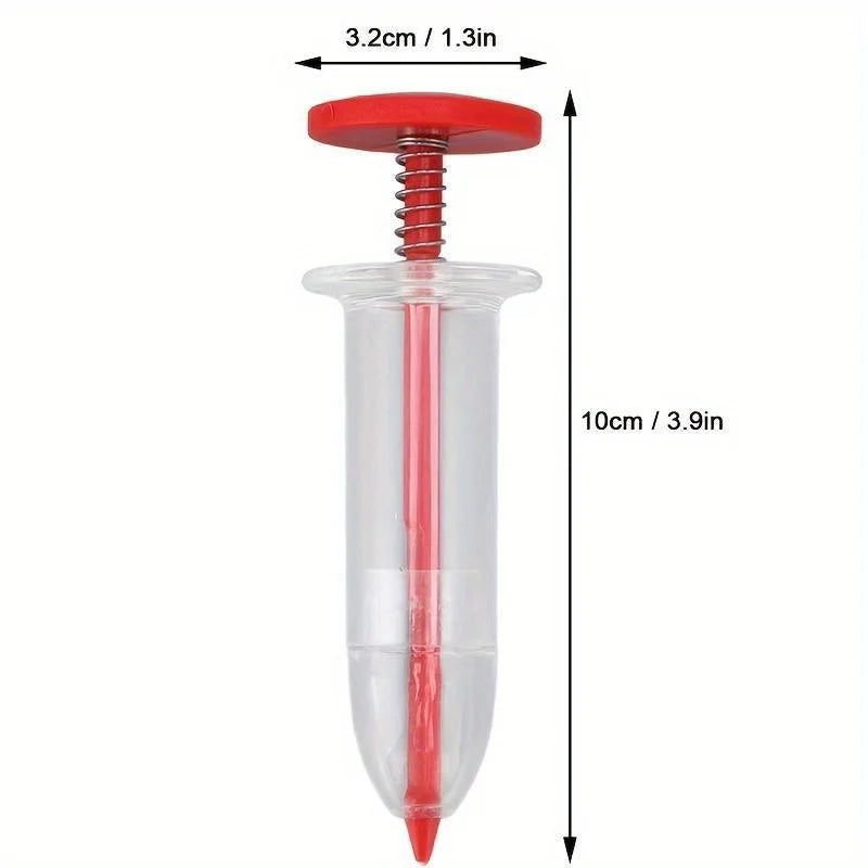 Mini Plant Seed Sower Planter Adjustable Handheld Flower Grass Syringe Seeder Dispenser Garden Seeding Tools