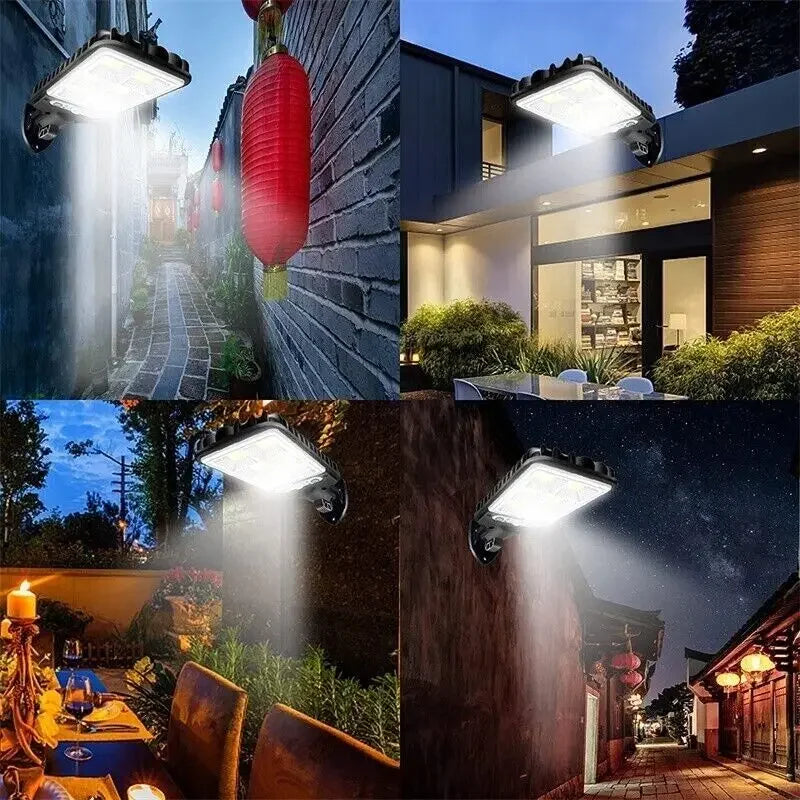 1~6pack Solar Street Lights Outdoor 108COB LED Solar Lamp With 3 Lighting Mode Motion Sensor Security for Garden Patio Path Yard