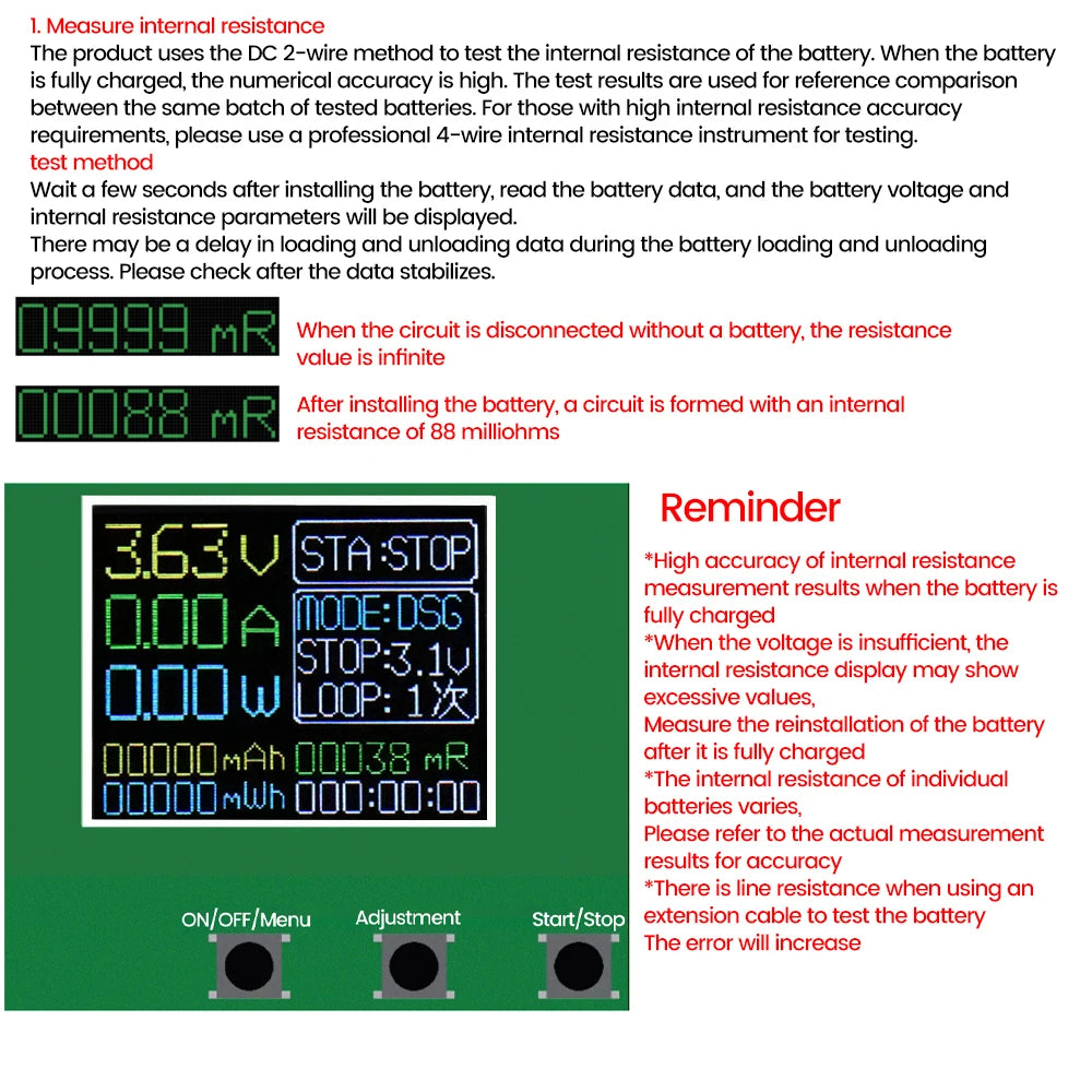 Type-C LCD 4/1 Channel Display Battery Capacity Tester MAh Lithium Digital Battery Detector Module For 18650 Battery Tester