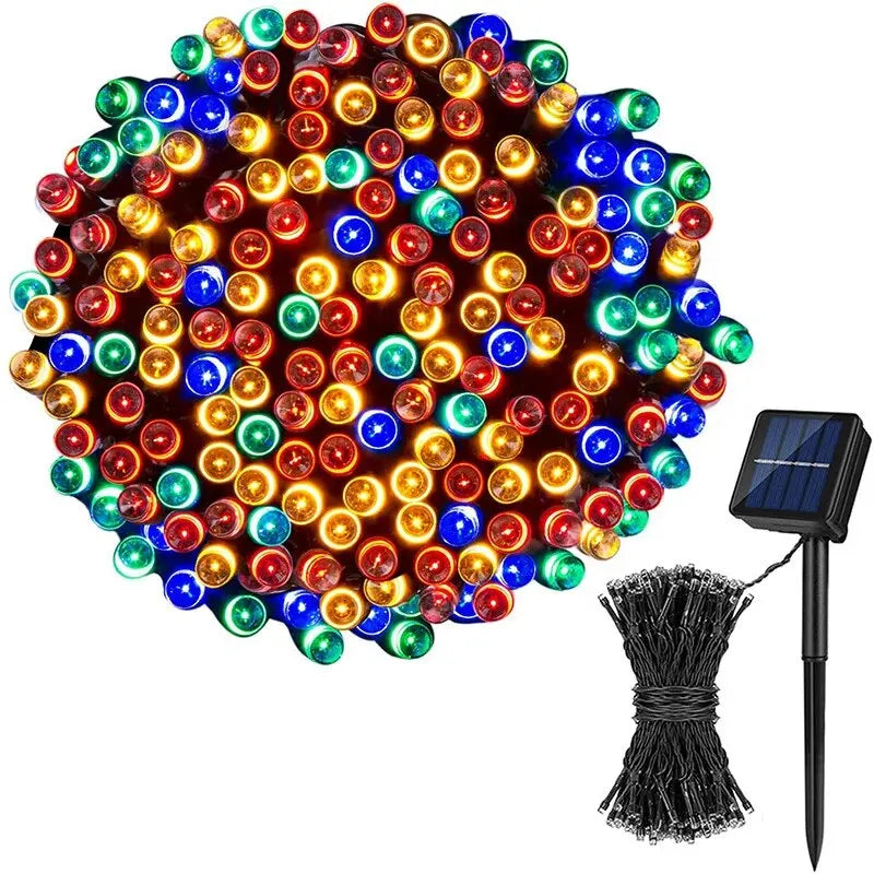 30 Led Solar String Light Fairy Garden Waterproof Outdoor Lamp 6V Garland For Christmas Xmas Holiday Party Home Decoration