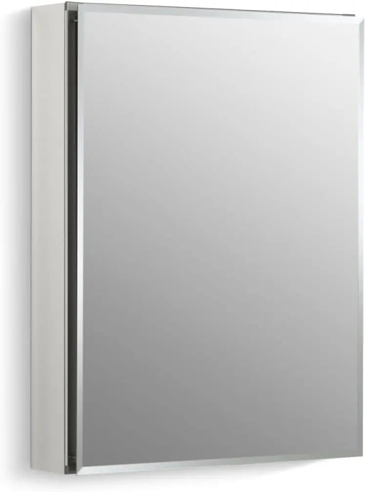 CB-CLC2026FS 20" W x 26" H Single-Door Bathroom Medicine Cabinet with Mirror, Recessed or Surface Mount Bathroom Wall Cab